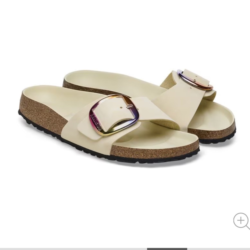 BIRKENSTOCK
Madrid Big Buckle
Nubuck Leather - Ecru
$150 NEW /no box